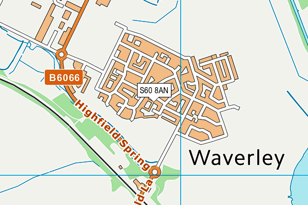 S60 8AN map - OS VectorMap District (Ordnance Survey) S60 8AN map - OS VectorMap District (Ordnance Survey)