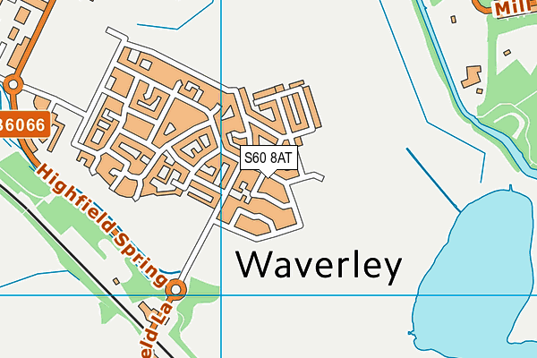 S60 8AT map - OS VectorMap District (Ordnance Survey) S60 8AT map - OS VectorMap District (Ordnance Survey)