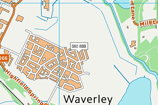 S60 8BB map - OS VectorMap District (Ordnance Survey) S60 8BB map - OS VectorMap District (Ordnance Survey)