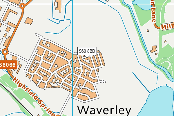 S60 8BD map - OS VectorMap District (Ordnance Survey) S60 8BD map - OS VectorMap District (Ordnance Survey)