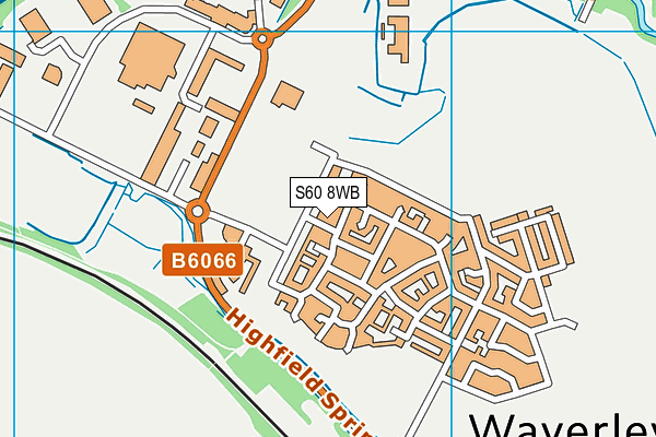 S60 8WB map - OS VectorMap District (Ordnance Survey) S60 8WB map - OS VectorMap District (Ordnance Survey)