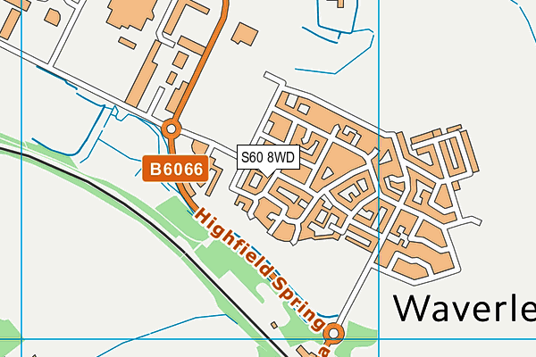 S60 8WD map - OS VectorMap District (Ordnance Survey) S60 8WD map - OS VectorMap District (Ordnance Survey)