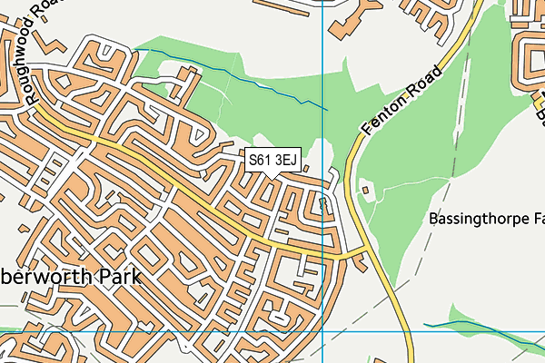 S61 3EJ map - OS VectorMap District (Ordnance Survey) S61 3EJ map - OS VectorMap District (Ordnance Survey)