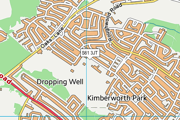 S61 3JT map - OS VectorMap District (Ordnance Survey) S61 3JT map - OS VectorMap District (Ordnance Survey)