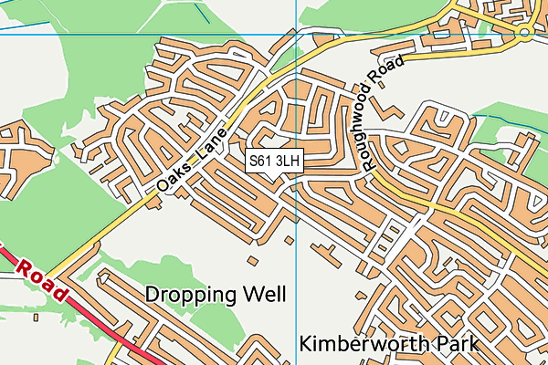 S61 3LH map - OS VectorMap District (Ordnance Survey) S61 3LH map - OS VectorMap District (Ordnance Survey)