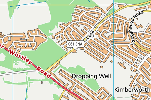 S61 3NA map - OS VectorMap District (Ordnance Survey) S61 3NA map - OS VectorMap District (Ordnance Survey)