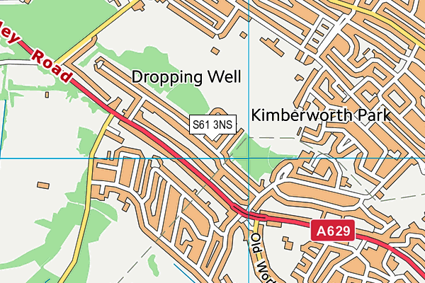 S61 3NS map - OS VectorMap District (Ordnance Survey) S61 3NS map - OS VectorMap District (Ordnance Survey)