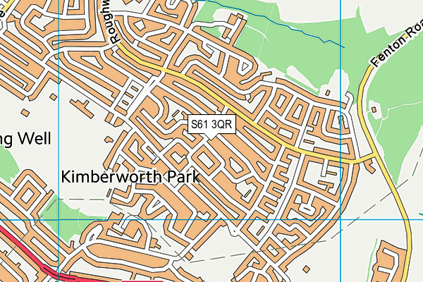 S61 3QR map - OS VectorMap District (Ordnance Survey) S61 3QR map - OS VectorMap District (Ordnance Survey)