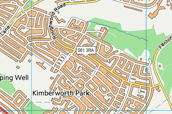 S61 3RA map - OS VectorMap District (Ordnance Survey) S61 3RA map - OS VectorMap District (Ordnance Survey)