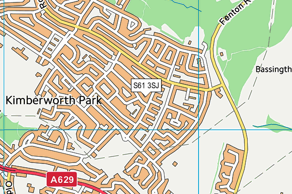 S61 3SJ map - OS VectorMap District (Ordnance Survey) S61 3SJ map - OS VectorMap District (Ordnance Survey)
