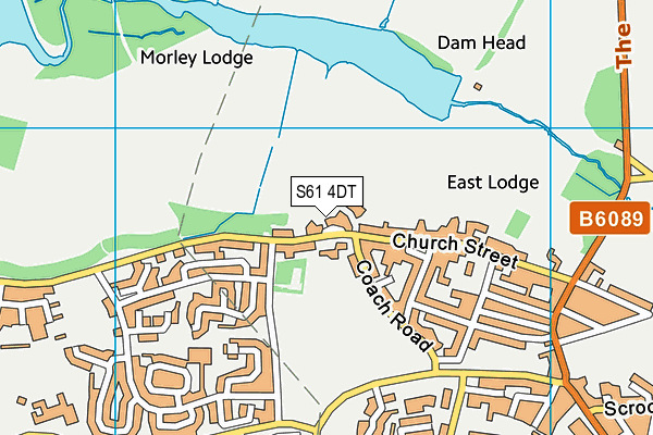 S61 4DT map - OS VectorMap District (Ordnance Survey) S61 4DT map - OS VectorMap District (Ordnance Survey)