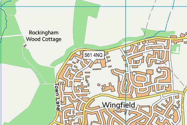 S61 4NQ map - OS VectorMap District (Ordnance Survey) S61 4NQ map - OS VectorMap District (Ordnance Survey)