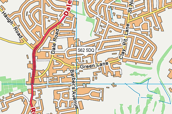 S62 5DQ map - OS VectorMap District (Ordnance Survey) S62 5DQ map - OS VectorMap District (Ordnance Survey)