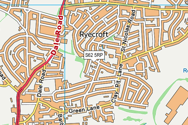 S62 5RP map - OS VectorMap District (Ordnance Survey) S62 5RP map - OS VectorMap District (Ordnance Survey)