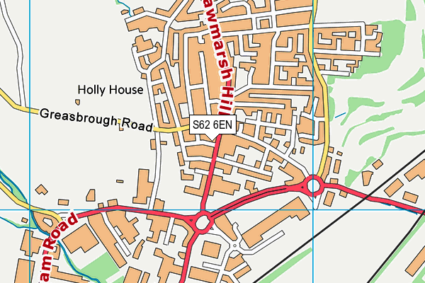 S62 6EN map - OS VectorMap District (Ordnance Survey) S62 6EN map - OS VectorMap District (Ordnance Survey)
