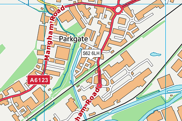 S62 6LH map - OS VectorMap District (Ordnance Survey) S62 6LH map - OS VectorMap District (Ordnance Survey)