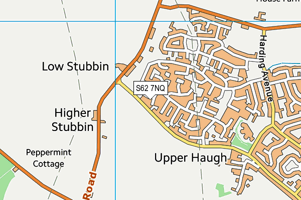 S62 7NQ map - OS VectorMap District (Ordnance Survey) S62 7NQ map - OS VectorMap District (Ordnance Survey)