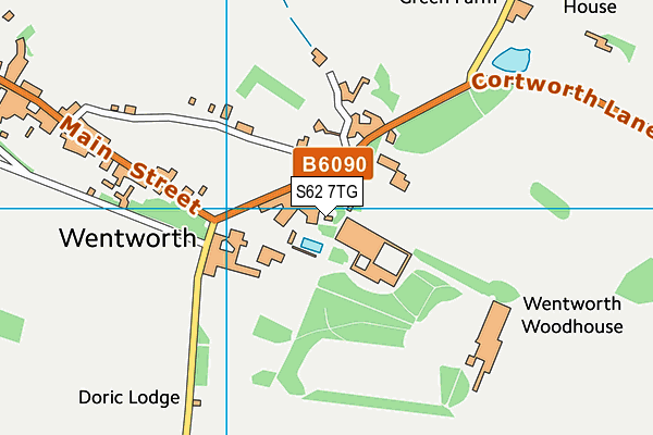 S62 7TG map - OS VectorMap District (Ordnance Survey) S62 7TG map - OS VectorMap District (Ordnance Survey)