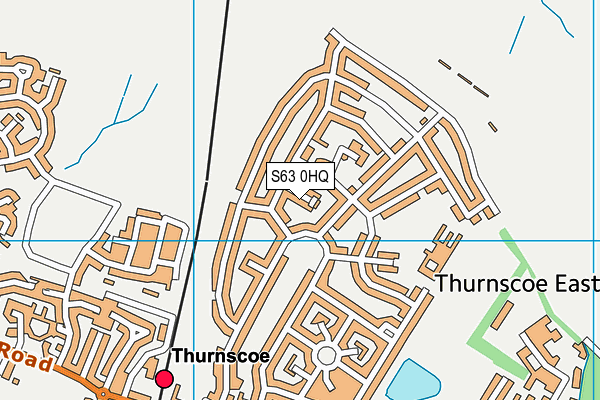 S63 0HQ map - OS VectorMap District (Ordnance Survey) S63 0HQ map - OS VectorMap District (Ordnance Survey)