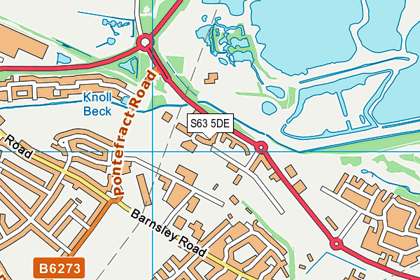 S63 5DE map - OS VectorMap District (Ordnance Survey) S63 5DE map - OS VectorMap District (Ordnance Survey)