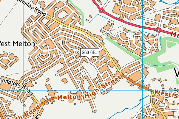 S63 6EJ map - OS VectorMap District (Ordnance Survey) S63 6EJ map - OS VectorMap District (Ordnance Survey)