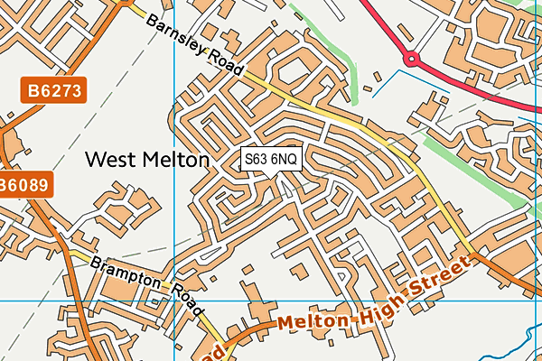 S63 6NQ map - OS VectorMap District (Ordnance Survey) S63 6NQ map - OS VectorMap District (Ordnance Survey)