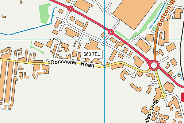 S63 7EU map - OS VectorMap District (Ordnance Survey) S63 7EU map - OS VectorMap District (Ordnance Survey)