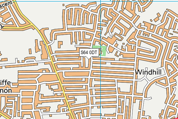 S64 0DT map - OS VectorMap District (Ordnance Survey) S64 0DT map - OS VectorMap District (Ordnance Survey)