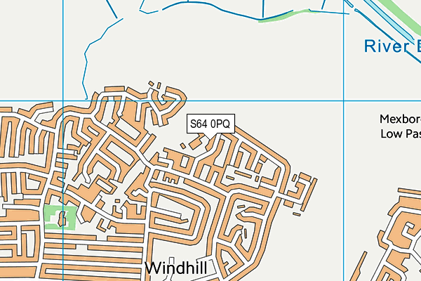 S64 0PQ map - OS VectorMap District (Ordnance Survey) S64 0PQ map - OS VectorMap District (Ordnance Survey)