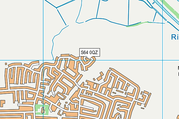 S64 0QZ map - OS VectorMap District (Ordnance Survey) S64 0QZ map - OS VectorMap District (Ordnance Survey)