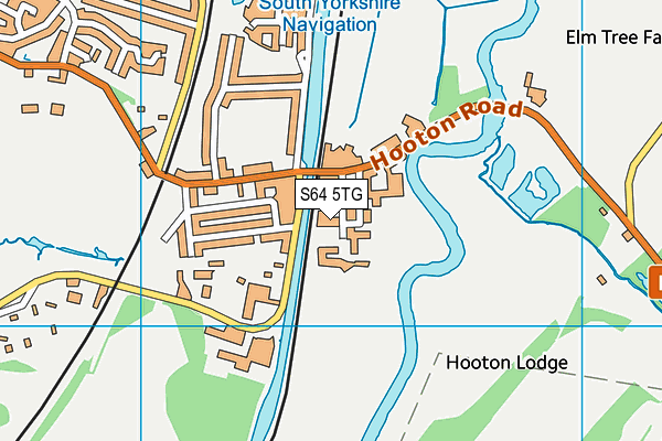 S64 5TG map - OS VectorMap District (Ordnance Survey) S64 5TG map - OS VectorMap District (Ordnance Survey)
