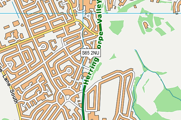 S65 2NU map - OS VectorMap District (Ordnance Survey) S65 2NU map - OS VectorMap District (Ordnance Survey)