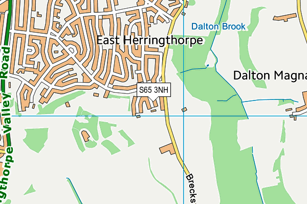 S65 3NH map - OS VectorMap District (Ordnance Survey) S65 3NH map - OS VectorMap District (Ordnance Survey)