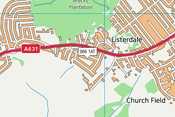 S66 1AT map - OS VectorMap District (Ordnance Survey) S66 1AT map - OS VectorMap District (Ordnance Survey)