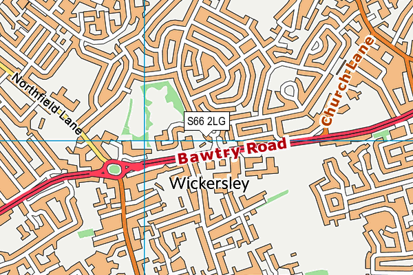 S66 2LG map - OS VectorMap District (Ordnance Survey) S66 2LG map - OS VectorMap District (Ordnance Survey)