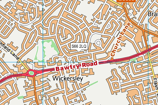 S66 2LQ map - OS VectorMap District (Ordnance Survey) S66 2LQ map - OS VectorMap District (Ordnance Survey)