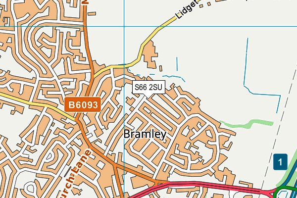 S66 2SU map - OS VectorMap District (Ordnance Survey) S66 2SU map - OS VectorMap District (Ordnance Survey)