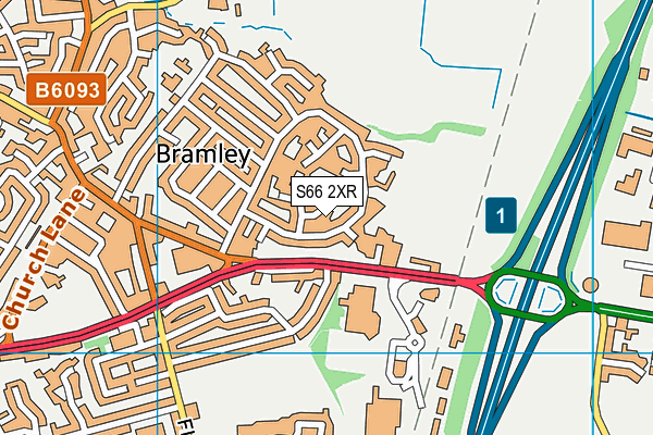 S66 2XR map - OS VectorMap District (Ordnance Survey) S66 2XR map - OS VectorMap District (Ordnance Survey)