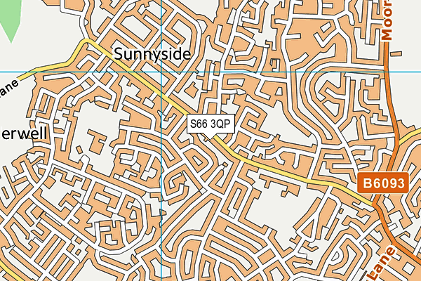 S66 3QP map - OS VectorMap District (Ordnance Survey) S66 3QP map - OS VectorMap District (Ordnance Survey)