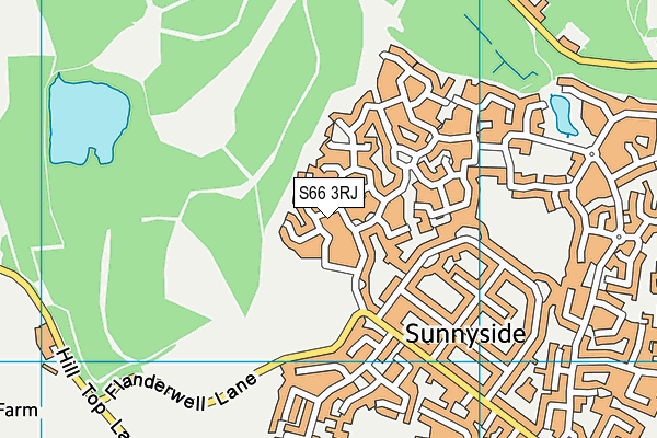 S66 3RJ map - OS VectorMap District (Ordnance Survey) S66 3RJ map - OS VectorMap District (Ordnance Survey)