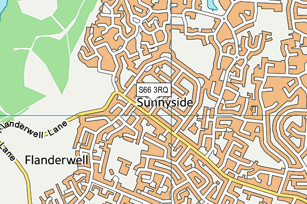 S66 3RQ map - OS VectorMap District (Ordnance Survey) S66 3RQ map - OS VectorMap District (Ordnance Survey)