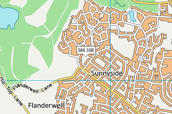 S66 3SB map - OS VectorMap District (Ordnance Survey) S66 3SB map - OS VectorMap District (Ordnance Survey)
