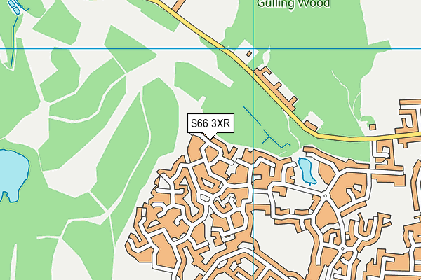 S66 3XR map - OS VectorMap District (Ordnance Survey) S66 3XR map - OS VectorMap District (Ordnance Survey)