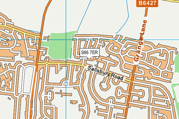 S66 7ER map - OS VectorMap District (Ordnance Survey) S66 7ER map - OS VectorMap District (Ordnance Survey)