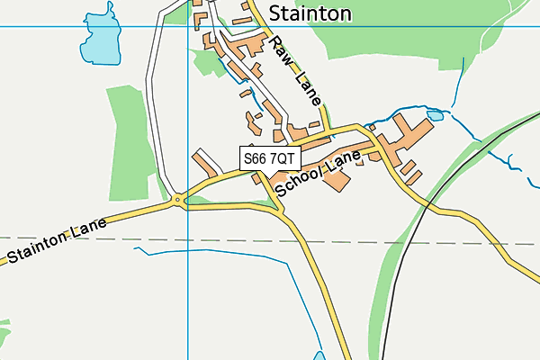 S66 7QT map - OS VectorMap District (Ordnance Survey) S66 7QT map - OS VectorMap District (Ordnance Survey)