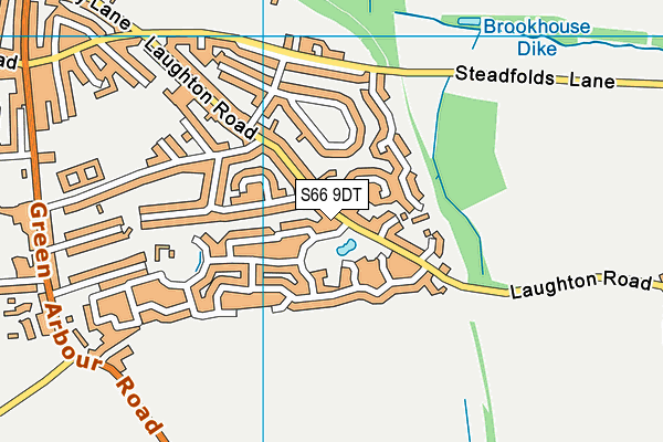 S66 9DT map - OS VectorMap District (Ordnance Survey) S66 9DT map - OS VectorMap District (Ordnance Survey)