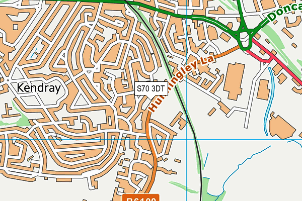 S70 3DT map - OS VectorMap District (Ordnance Survey) S70 3DT map - OS VectorMap District (Ordnance Survey)