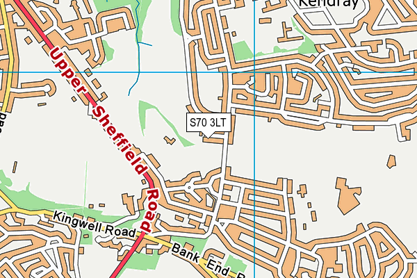 S70 3LT map - OS VectorMap District (Ordnance Survey) S70 3LT map - OS VectorMap District (Ordnance Survey)