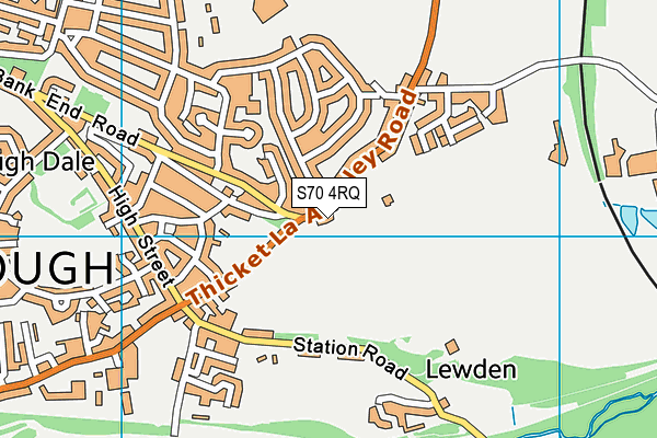 S70 4RQ map - OS VectorMap District (Ordnance Survey) S70 4RQ map - OS VectorMap District (Ordnance Survey)