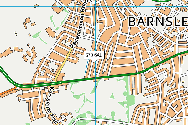 S70 6AU map - OS VectorMap District (Ordnance Survey) S70 6AU map - OS VectorMap District (Ordnance Survey)